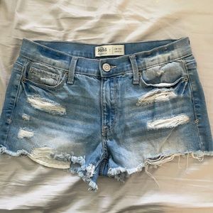 Juniors denim shorts
